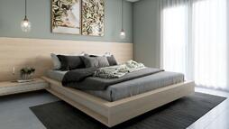 Barvne kombinacije postelje