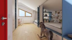 Mansardna otroška soba