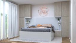 Postelja malo drugače