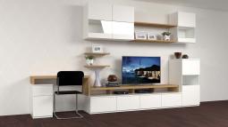 Vgradno pohištvo v dnevni sobi