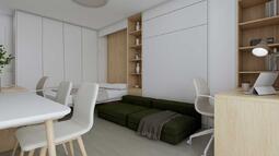 bivalni prostor v garsonjeri Ana Marija