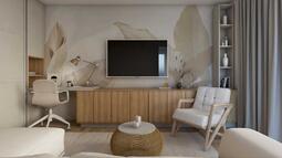 dnevna soba v garsonjeri Mia