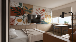 izkoristek prostora v garsonjeri