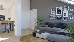 klubska mizica v mansardi