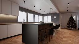 kuhinja v garsonjeri Zoja