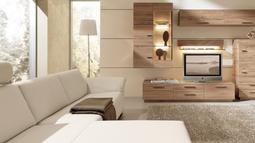 modern living room woods 700x324