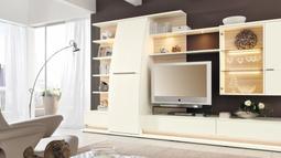 modern white media center 700x324