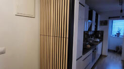 okrasne letvice na hodniku