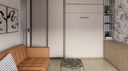 omarni sestav s skrito posteljo