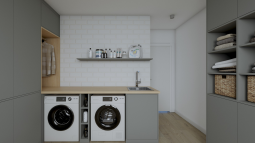 pohištvo po meri v pralnici