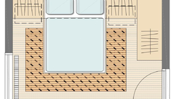 spalnica Nina tloris