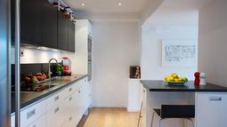 swedish modern house kitchen 600x399