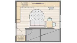 tloris garsonjere Lana