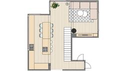 tloris v garsonjeri Zoja