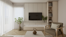 tv regal v dnevni sobi Lea