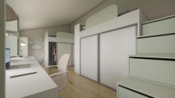 vgradna omara pod pogradom