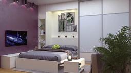 vgradna omara postelja v omari