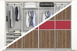 izris vgradne omare in cena